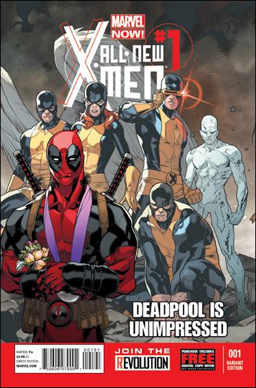 All-New X-Men (2013) issue 1-G "Deadpool is Unimpressed" Cover