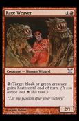 Magic the Gathering: 10th Edition (Base Set) card 223 Rage Weaver