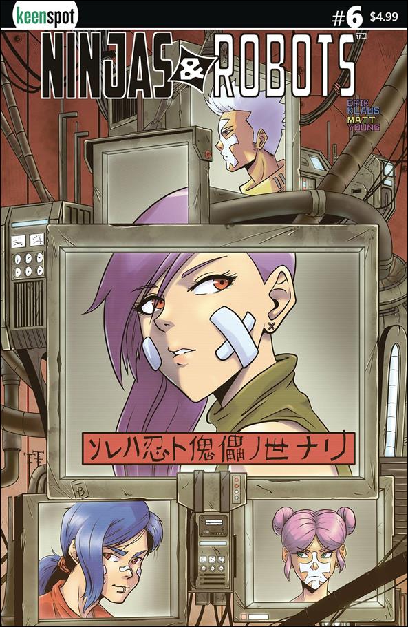 Ninjas and Robots issue 6-B Irving Bartolome Cover