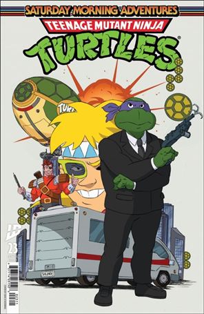 Teenage Mutant Ninja Turtles: Saturday Morning Adventures Continued issue 23 Dan Schoening Cover