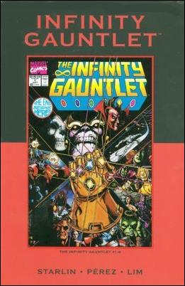 Infinity Gauntlet issue nn-B Marvel Premiere Classic Dust Jacket Vol. 46 1/1376