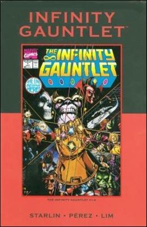 Infinity Gauntlet issue nn-B Marvel Premiere Classic Dust Jacket Vol. 46 1/1376