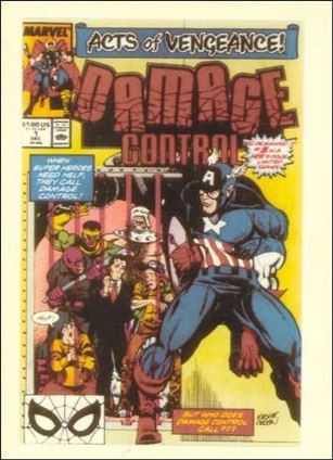 Marvel 1st Covers Series II (Base Set) card 73 Damage Control 