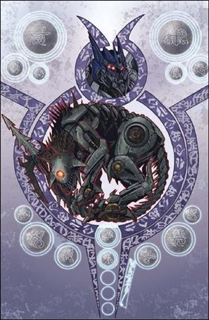 Transformers: Tales of the Fallen issue 5-C Alex Milne 1:10 Virgin Cover