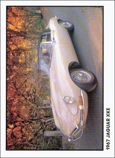 Sports Cars (1989)  (Base Set) card 4 1967 Jaguar XKE