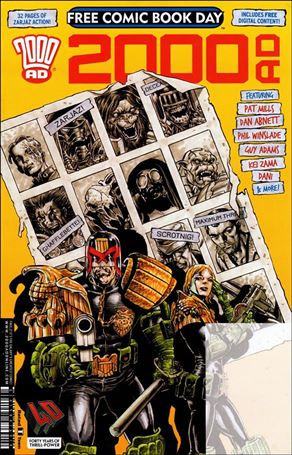 2000 AD Free Comic-Book Day Sampler issue 2017