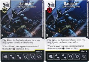DC Comics Dice Masters Batman card 86 Batman: Always Ptepared