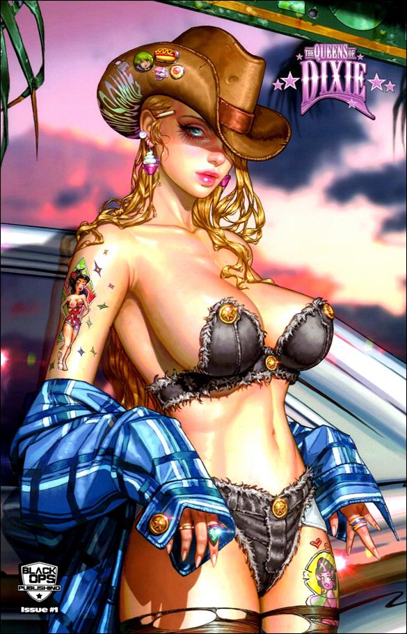 Queens of Dixie issue 1-F EOM "Country Girl" Cover