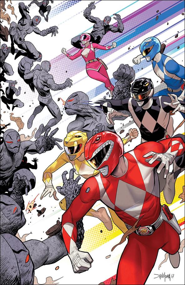 Saban's Go Go Power Rangers issue 1-H Dan Mora 1:50 Cover