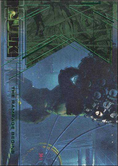 Hulk Film and Comic Cards (Base Set) card 61 The Rampage Begins