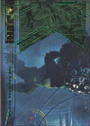 Hulk Film and Comic Cards (Base Set) card 61 The Rampage Begins