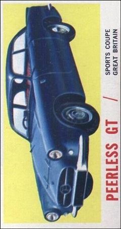 Sports Cars (1961) (Base Set) card 21 Peerless GT