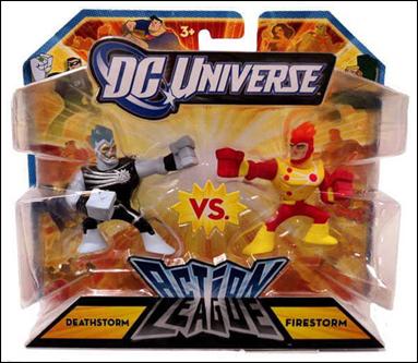 DC Universe: Action League figure 1 Deathstorm vs. Firestorm