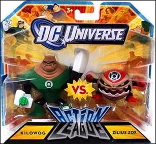 DC Universe: Action League figure 11 Kilowog vs. Zilius Zox