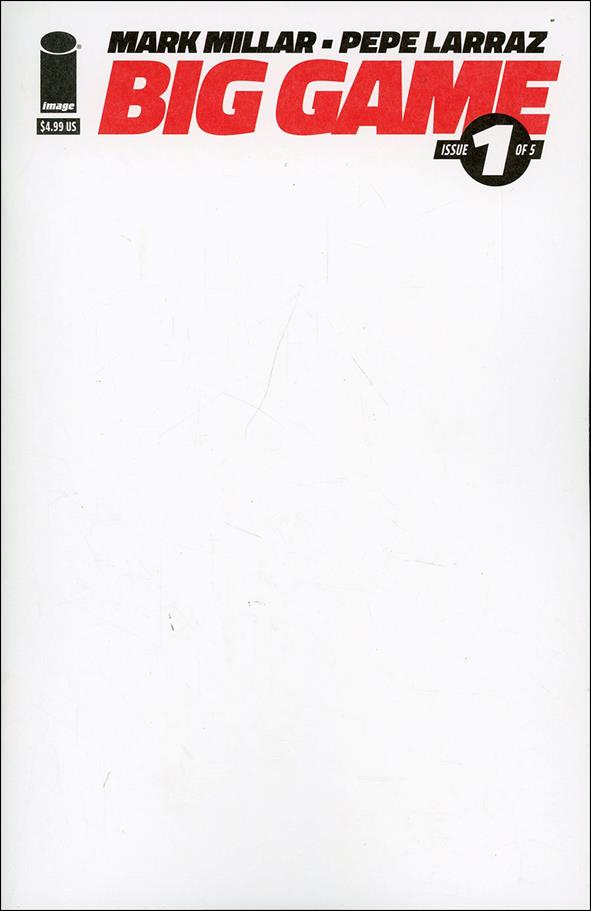 Big Game (2023) issue 1-G Blank Sketch Cover