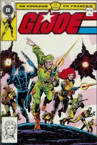 G.I. Joe: A Real American Hero issue 4-D French-Canadian Price Cover