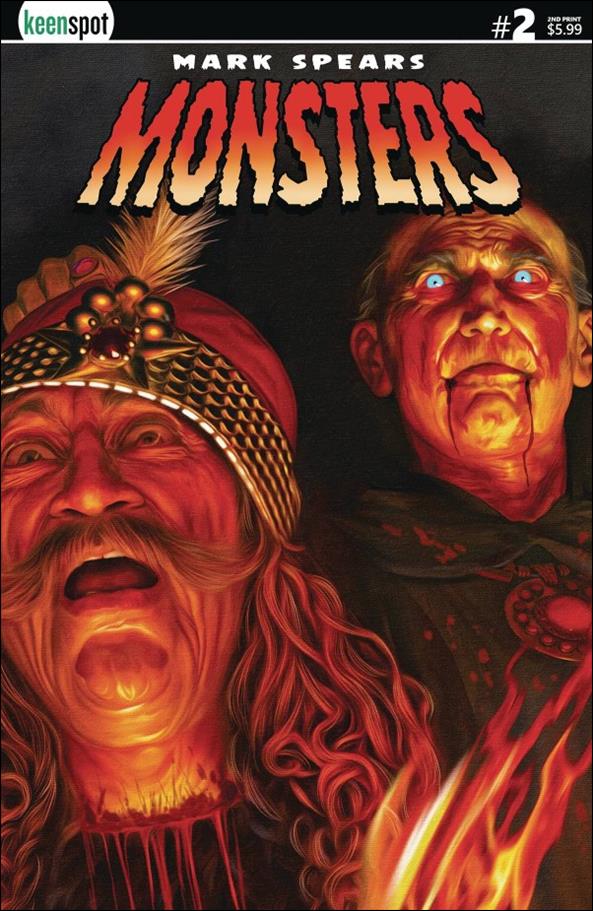 Mark Spears Monsters issue 2-I Mark Spears Beheaded Cover (Second Printing)