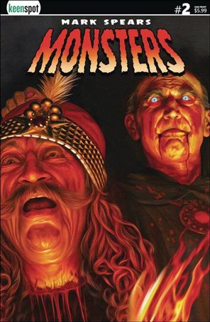 Mark Spears Monsters issue 2-I Mark Spears Beheaded Cover (Second Printing)