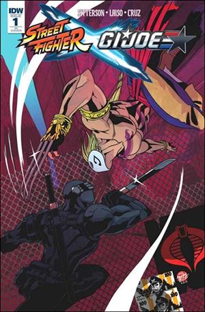 Street Fighter x G.I. Joe issue 1-F Corey Lewis 1:10 Cover