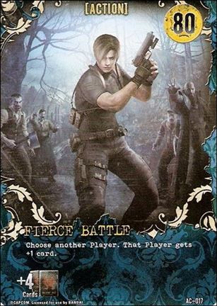 Resident Evil: Alliance (Base Set) card AC-017 Fierce Battle