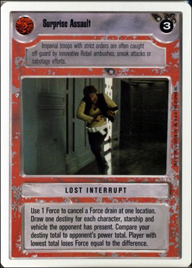 Star Wars: Premiere Unlimited (Base Set) card 253 Surprise Assault