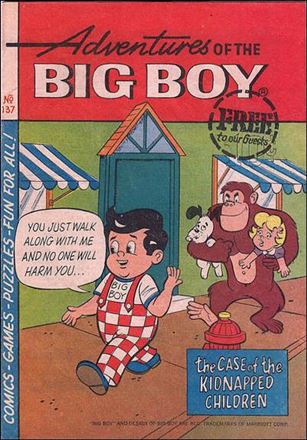 Adventures of the Big Boy issue 137-B West Coast Cover