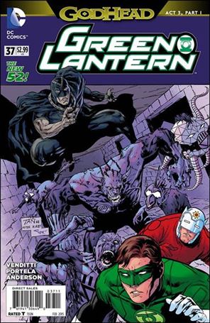 Green Lantern (2011) issue 37 Billy Tan Standard Cover