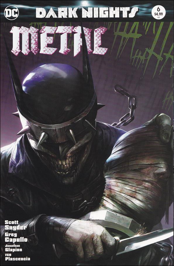 Dark Nights: Metal issue 6-P Francesco Mattina Frankies Comics Cover 1/3000
