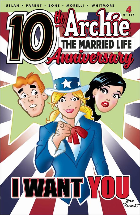 Archie: The Married Life - 10th Anniversary issue 4 Dan Parent Cover