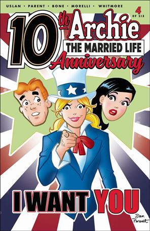 Archie: The Married Life - 10th Anniversary issue 4 Dan Parent Cover