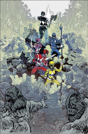 Mighty Morphin Power Rangers issue 11-B Artyom Trakhanov Cover