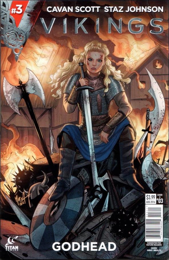 Vikings: Godhead issue 3 Mirka Andolfo Cover