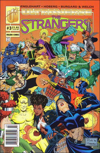 Strangers (1993) issue 3-B Newsstand Cover