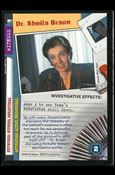 X-Files: The Truth Is Out There (Base Set) card XF97-0207v2 Dr. Sheila Braun