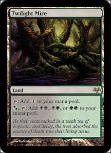 Magic the Gathering: Eventide (Base Set) card 180 Twilight Mire