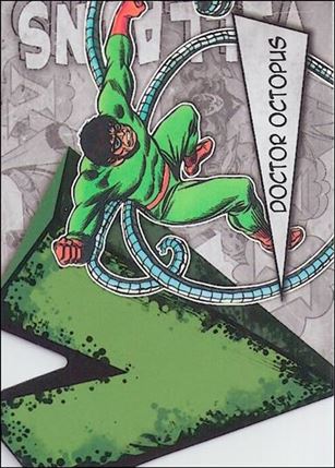 Marvel Beginnings: Series 3 (Villains Die-Cut Subset) card V-9 Doctor Octopus