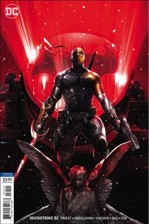 Deathstroke (2016) issue 32-B Francesco Mattina Cover