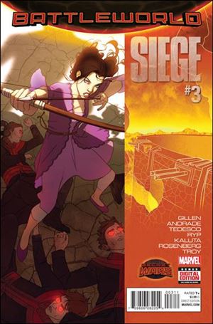 Siege (2015) issue 3 W. Scott Forbes Cover