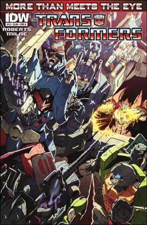 Transformers: More Than Meets the Eye (2012) issue 15 Alex Milne Cover