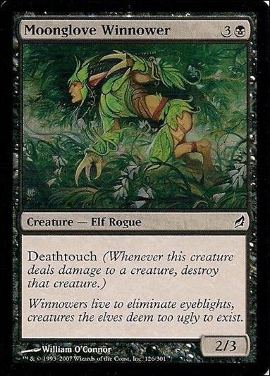 Magic the Gathering: Lorwyn (Base Set) card 126 Moonglove Winnower
