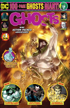 Ghosts Giant issue 1-B Kaare Andrews Direct Market Cover