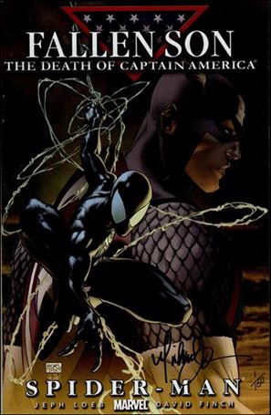 Fallen Son: The Death of Captain America issue 4-D DF M. Turner Cvr. (Signed by Michael Turner) 1/150