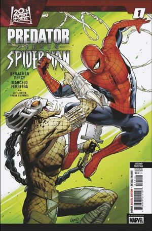 Predator vs. Spider-Man issue 1-H Greg Land Cover (Second Printing)