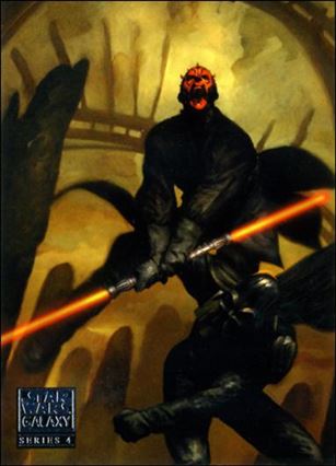 Star Wars Galaxy: Series 4 (Base Set) card 109 Conflict in All Eras