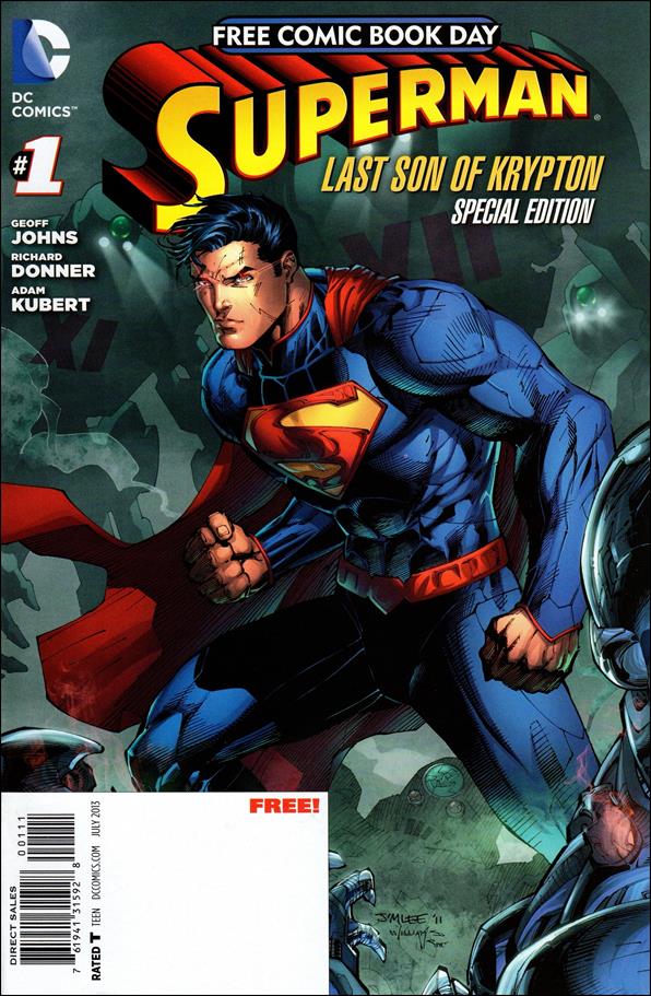 Superman: The Last Son of Krypton FCBD Special Edition issue 1 Standard Cover