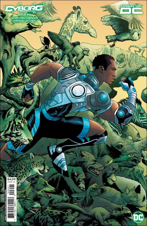 Cyborg (2023) issue 6-B Mike McKone Cardstock Cover