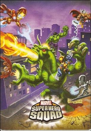 Marvel Super Hero Squad (Base Set) card 60 Fin Fang Foom