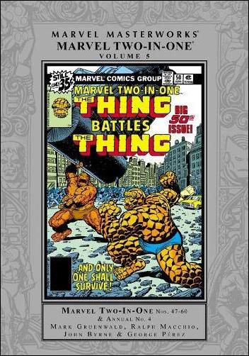Marvel Masterworks: Marvel Two-in-One issue 5 Silver Dust Jacket