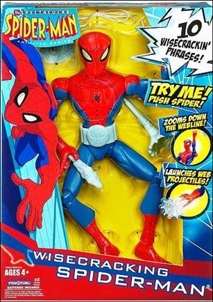 Spectacular Spider-Man (Animated) Wisecracking Spider-Man Cover Image 1