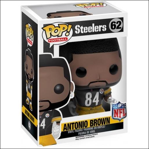 Pop! Football (NFL) figure 62 Antonio Brown